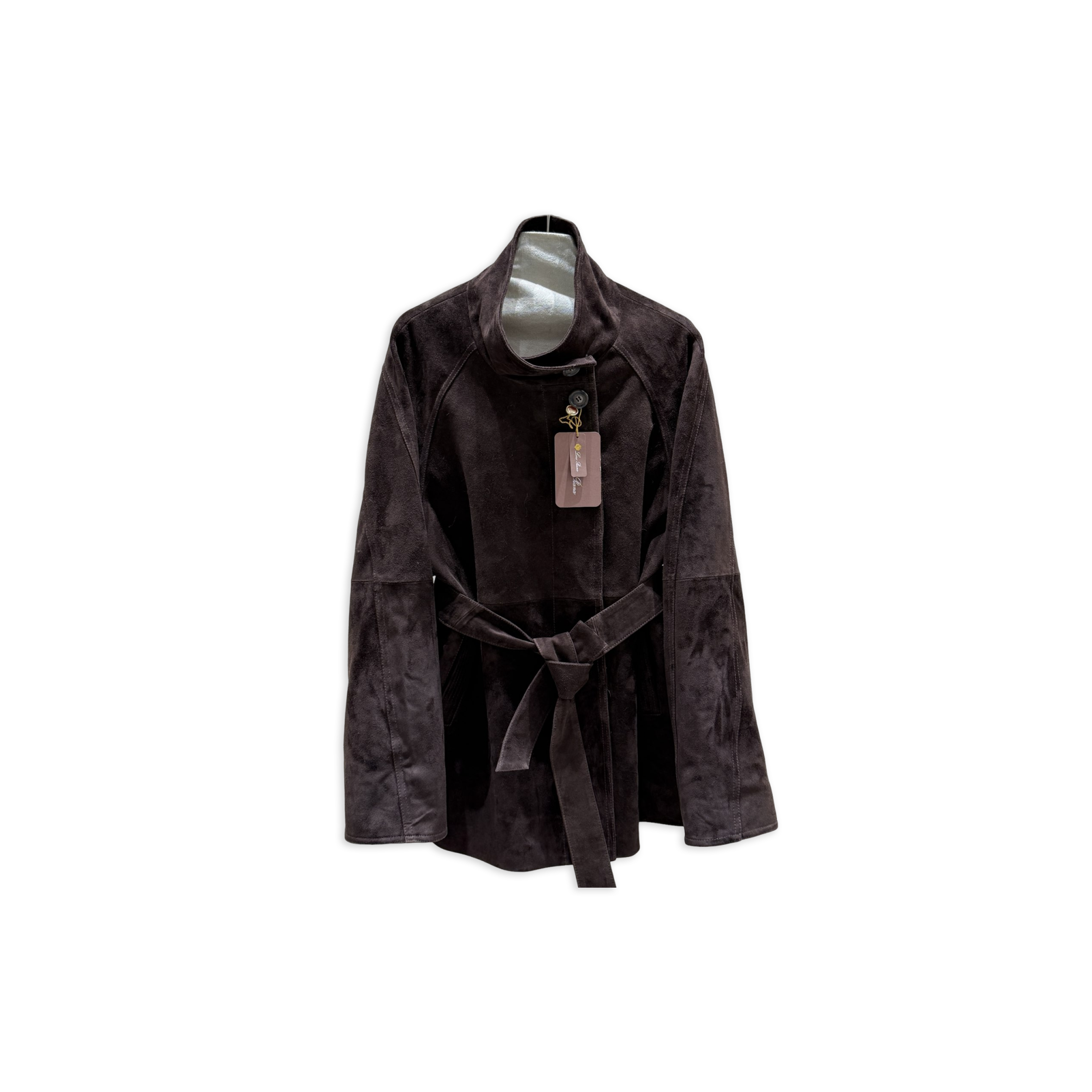 LORO PIANA SUEDE TUNIC JACKET